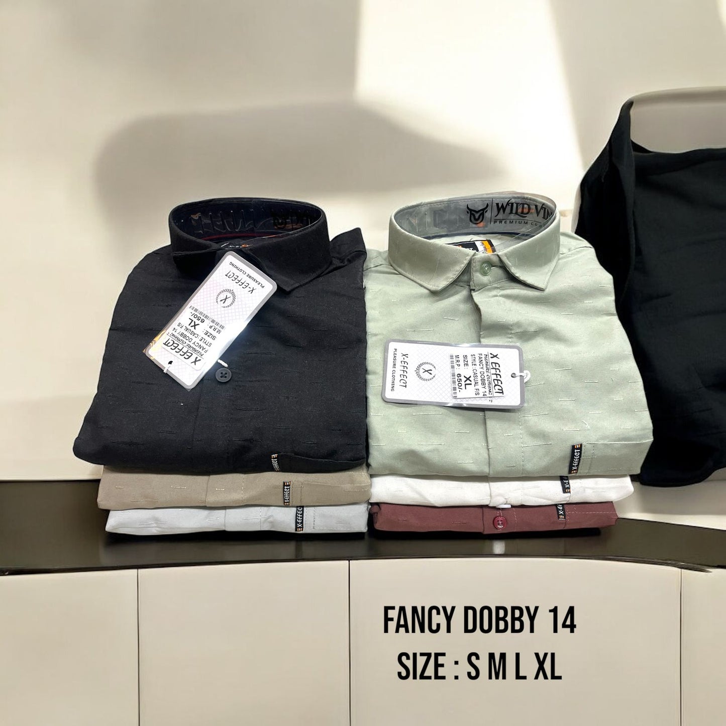 Men's Premium Dobby Cotton Shirt