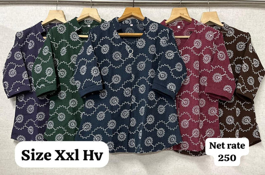 XXL Classy Embroided & Printed Top || Rs. 280 | 33 design