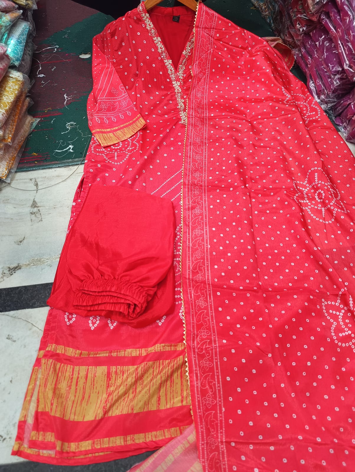 Chinon Silk Designer Festive Wear Set