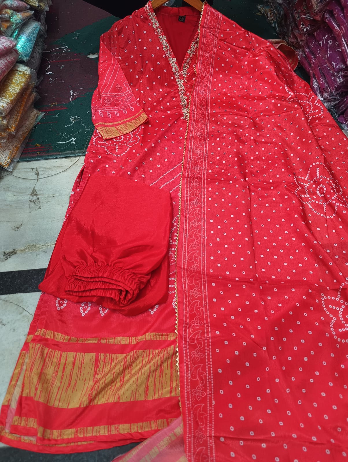 Chinon Silk Designer Festive Wear Set