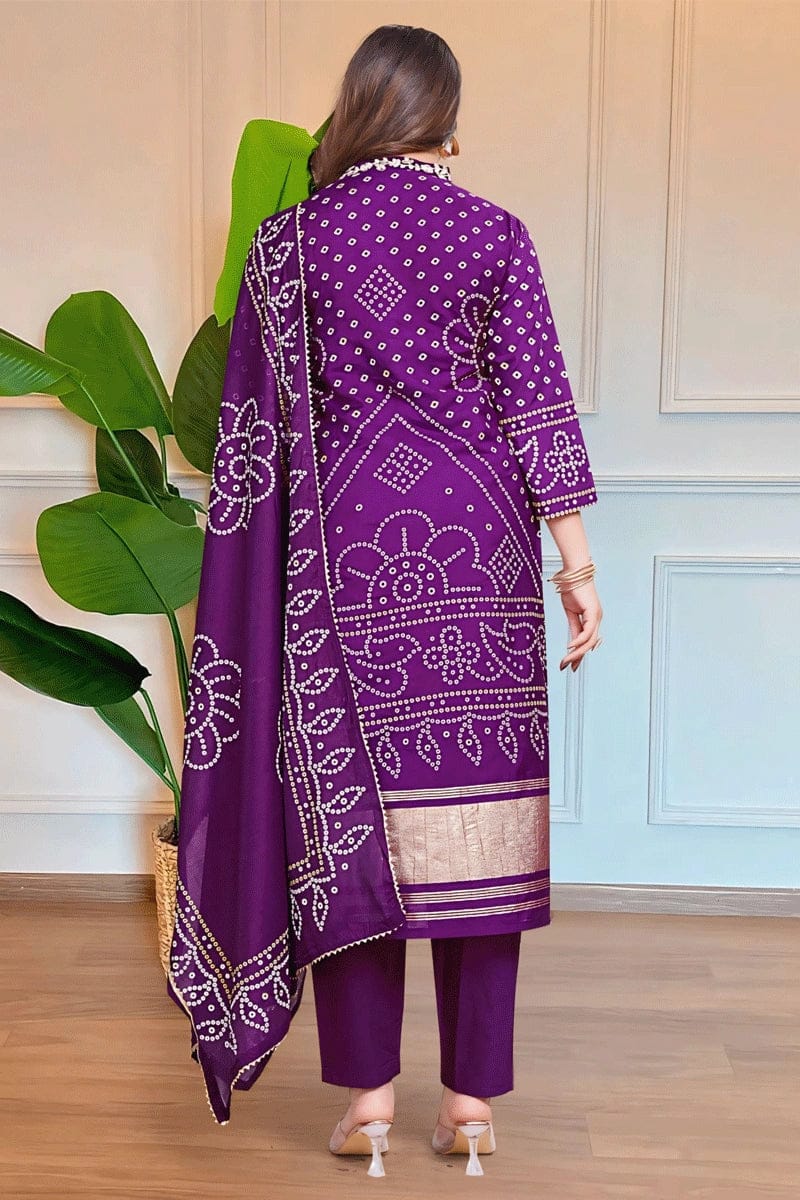 Chinon Silk Designer Festive Wear Set