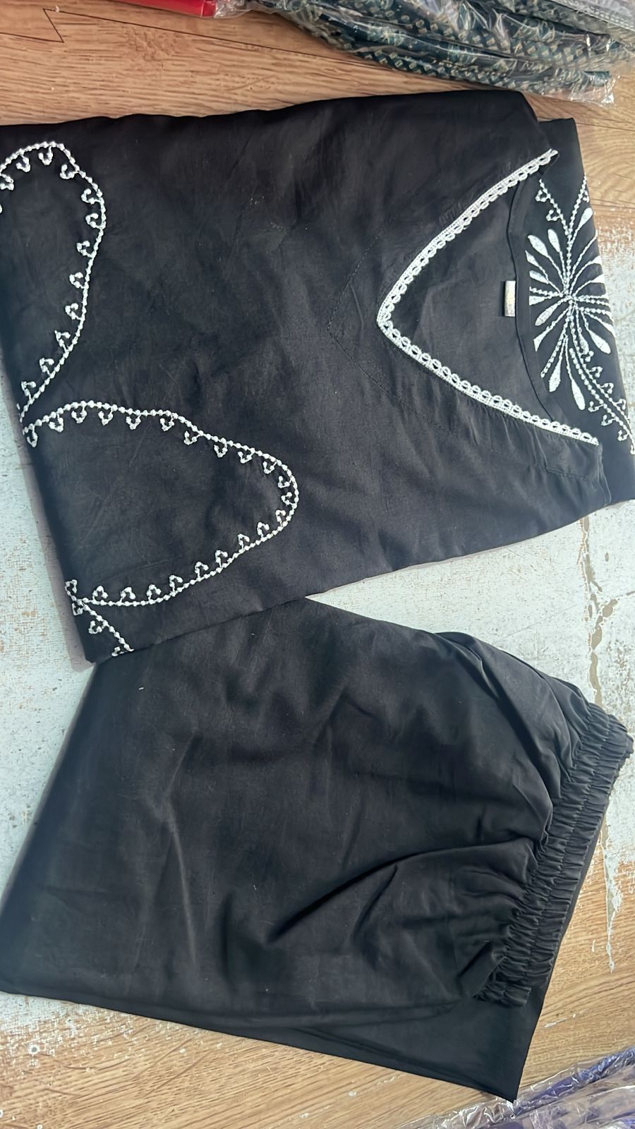 Pure Fine Cotton Kurti with Pant Set