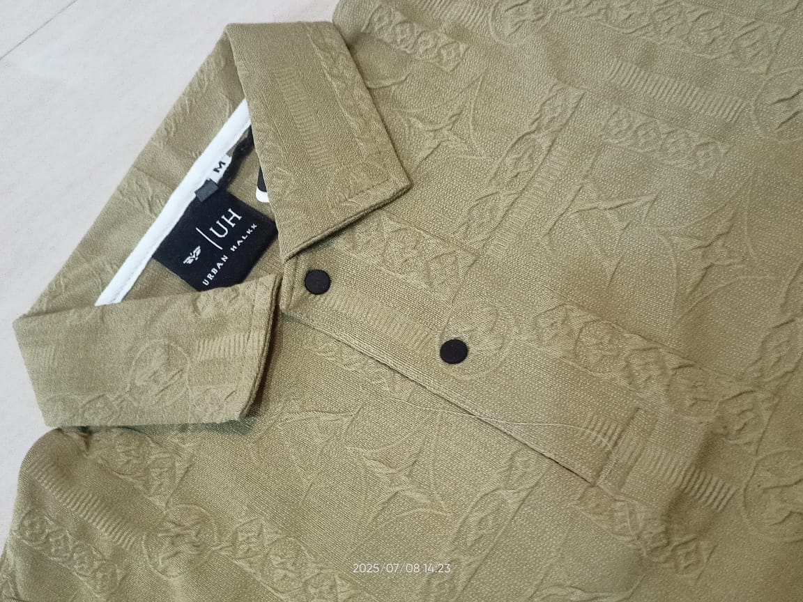 Textured Polo T-Shirt