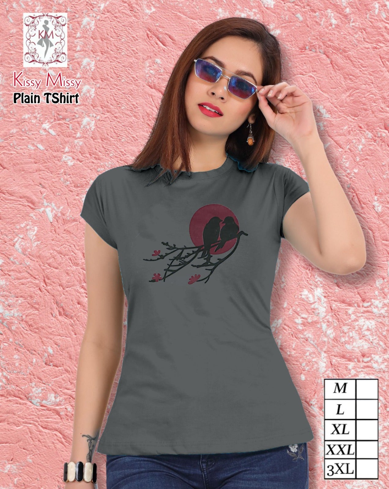 Girl 100% cotton tshirt .