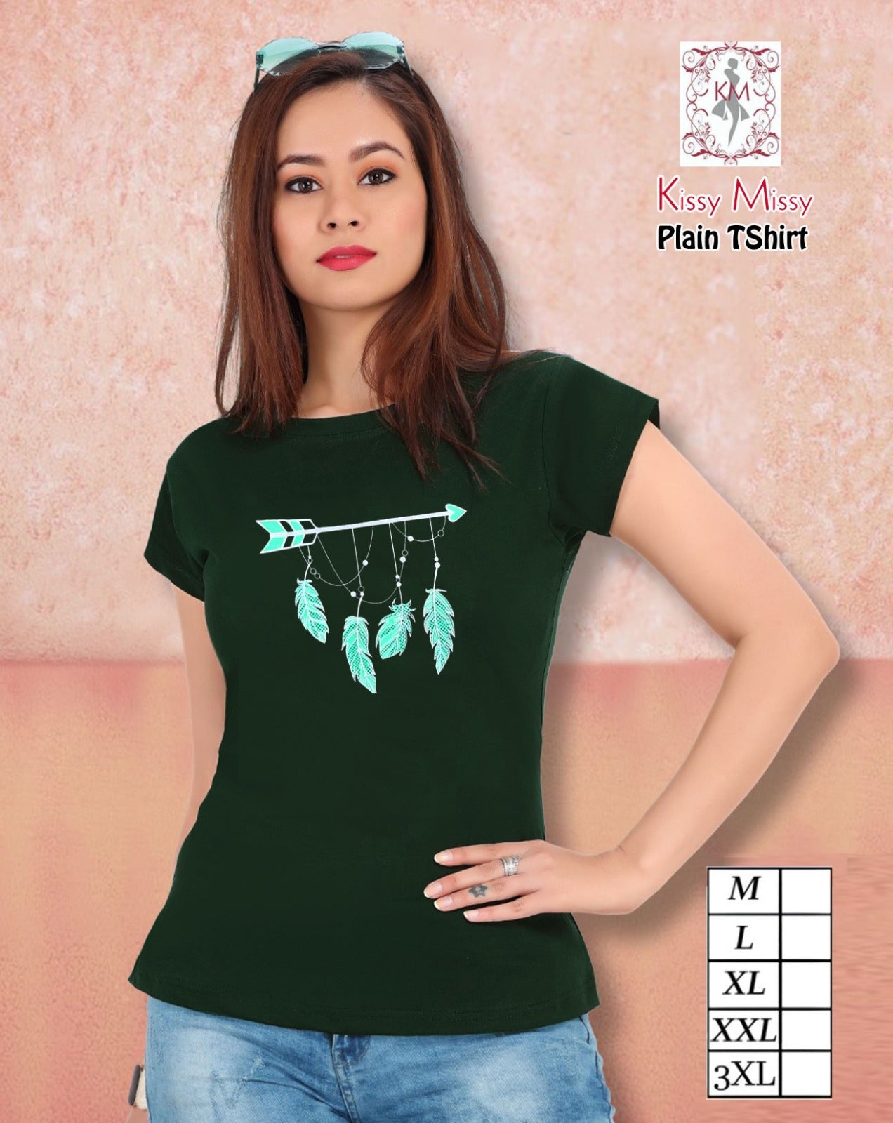 Girl 100% cotton tshirt .