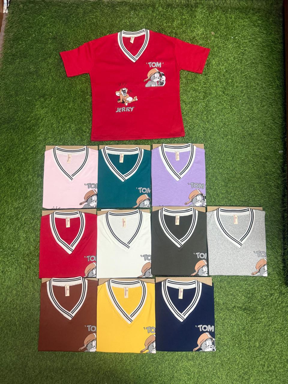 Girls printed imported t shirt