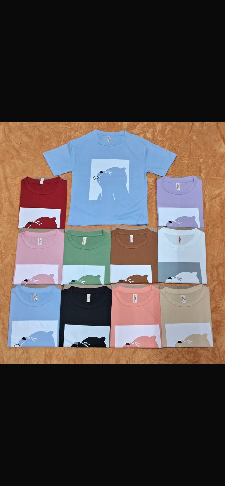 Girls printed imported t shirt