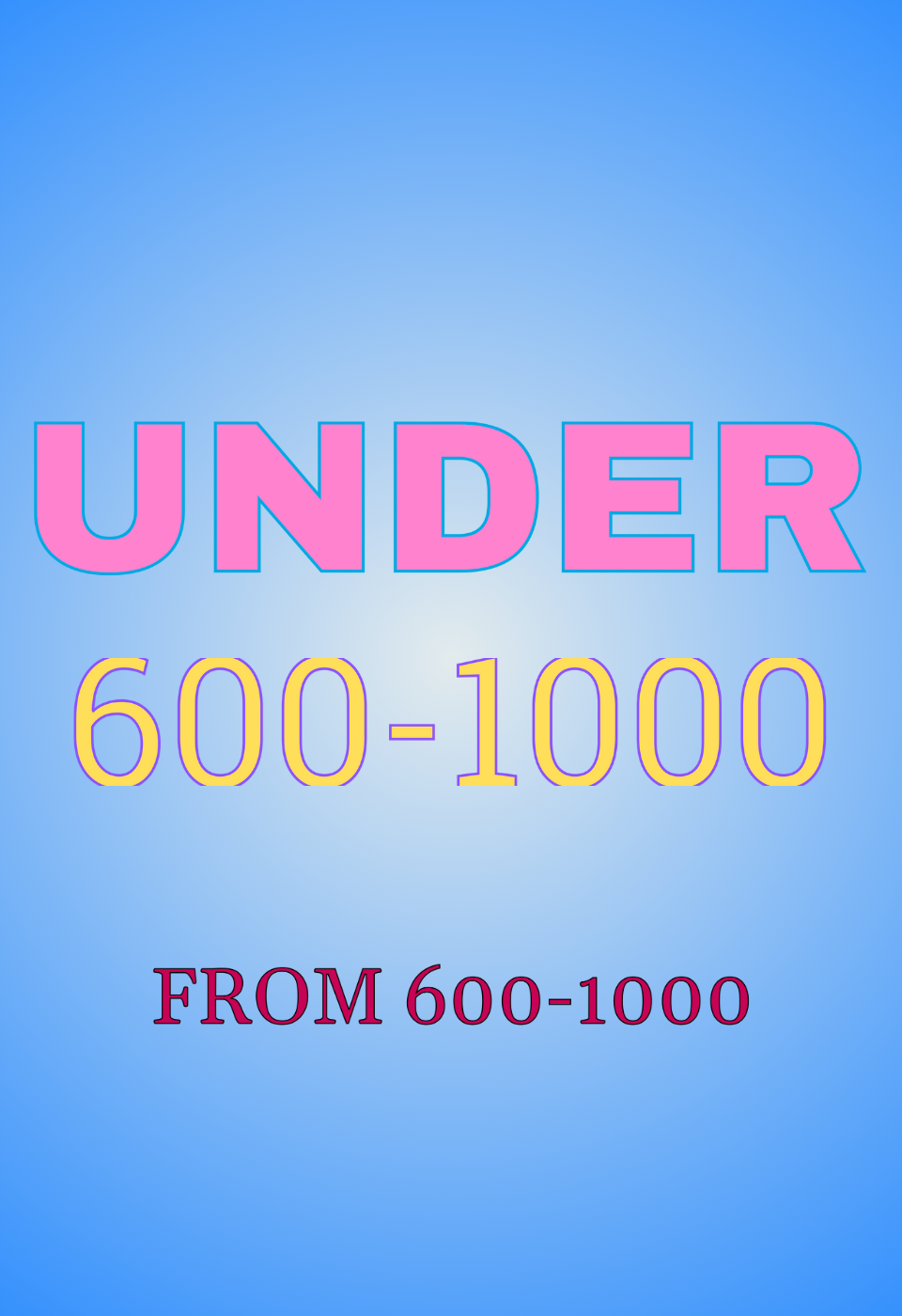 FROM 600-1000