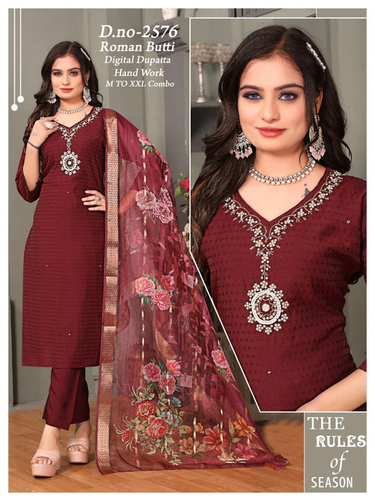 Roman Butti fabric 3psc