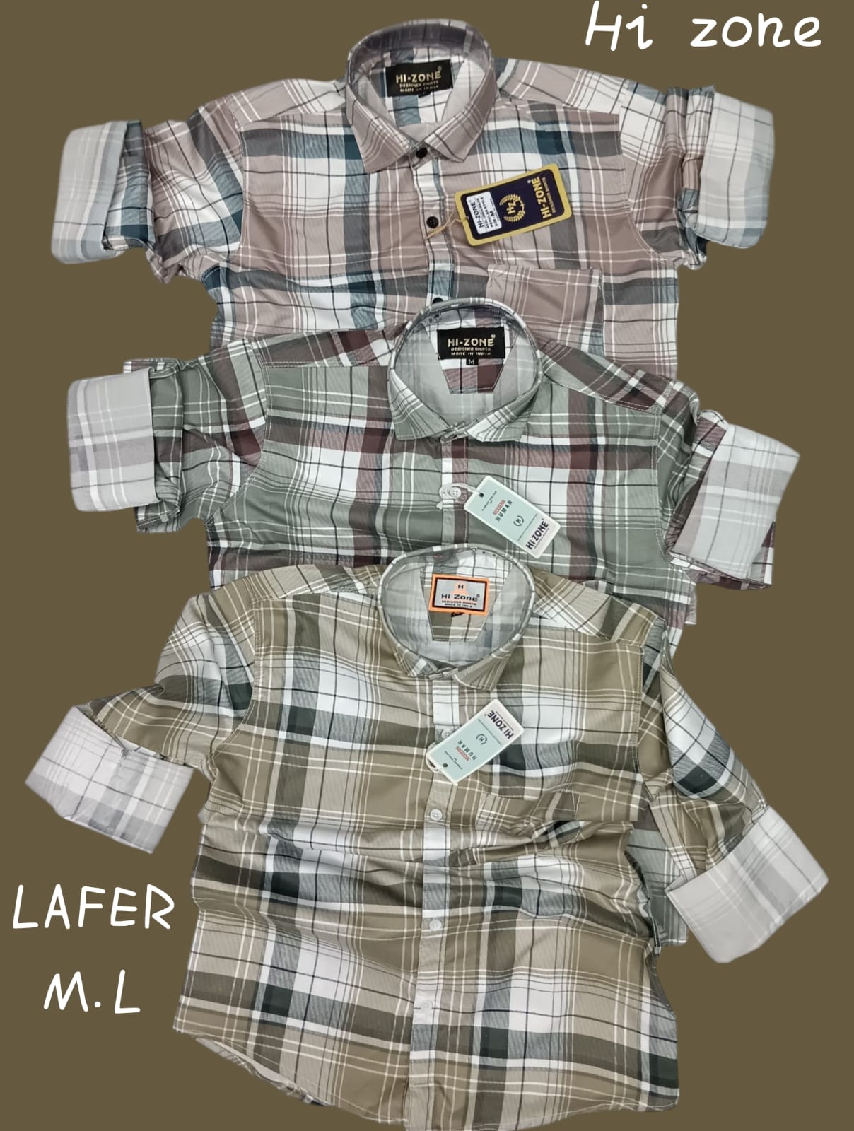 Men's Printed Shirts - Lafer Collection
