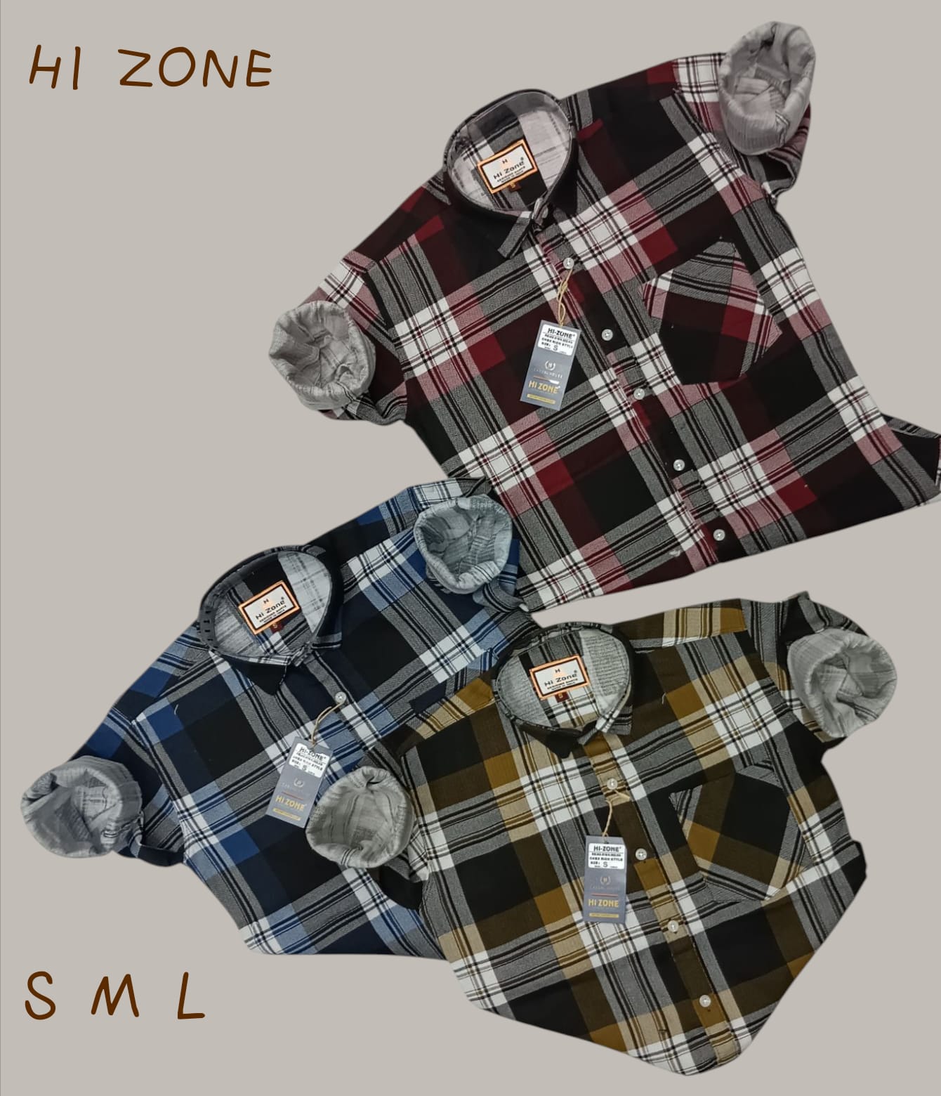 Men's Dobby Waffle Printed Shirts