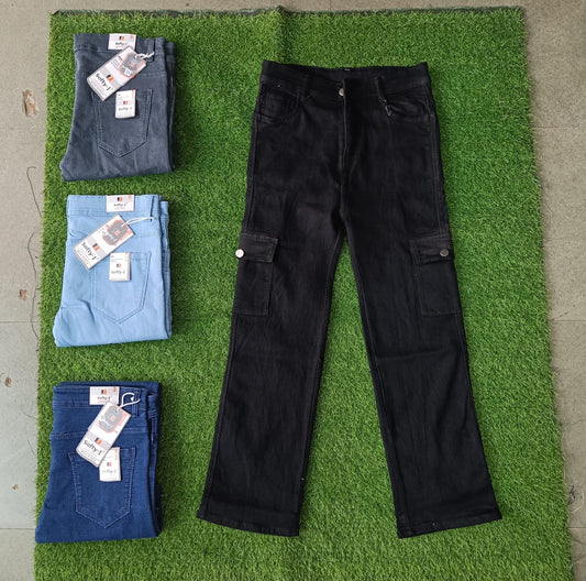 Dobby Cargo 6pc Softy Jeans Girls