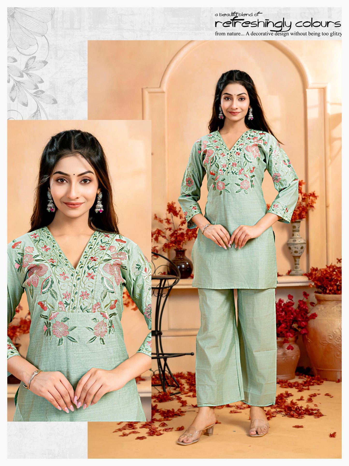 Designer Co-ord Set 'JUST EXCLUSIVE'