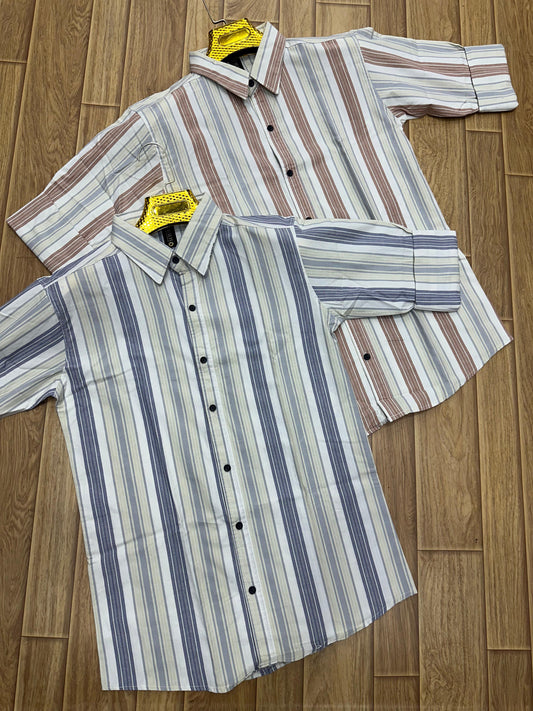 Comfortable & Trendy Men's Shirts Strip Pattern