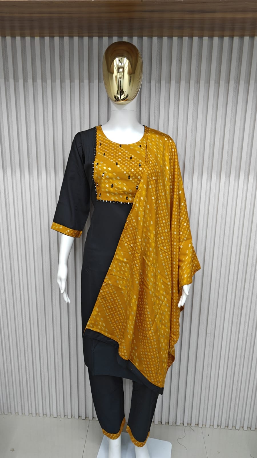Premium 22kg Rayon kurti 3pc set