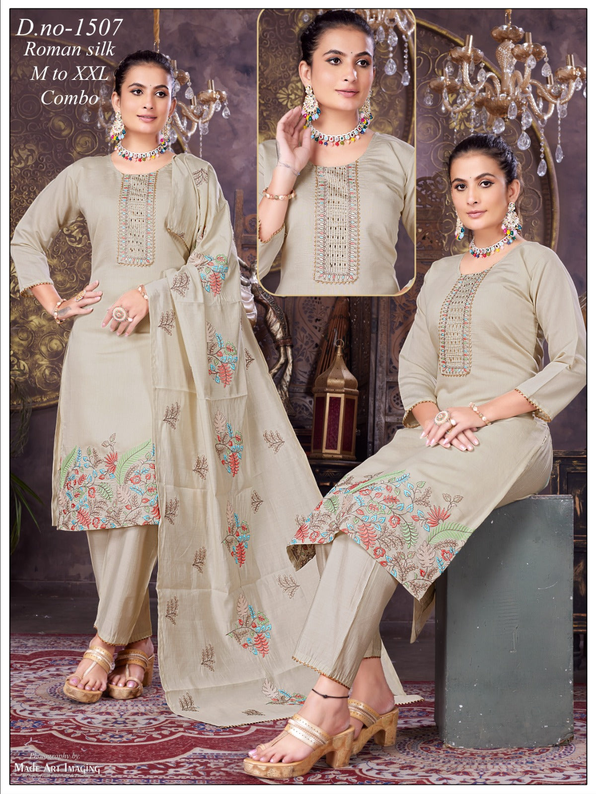 Women's Roman Silk