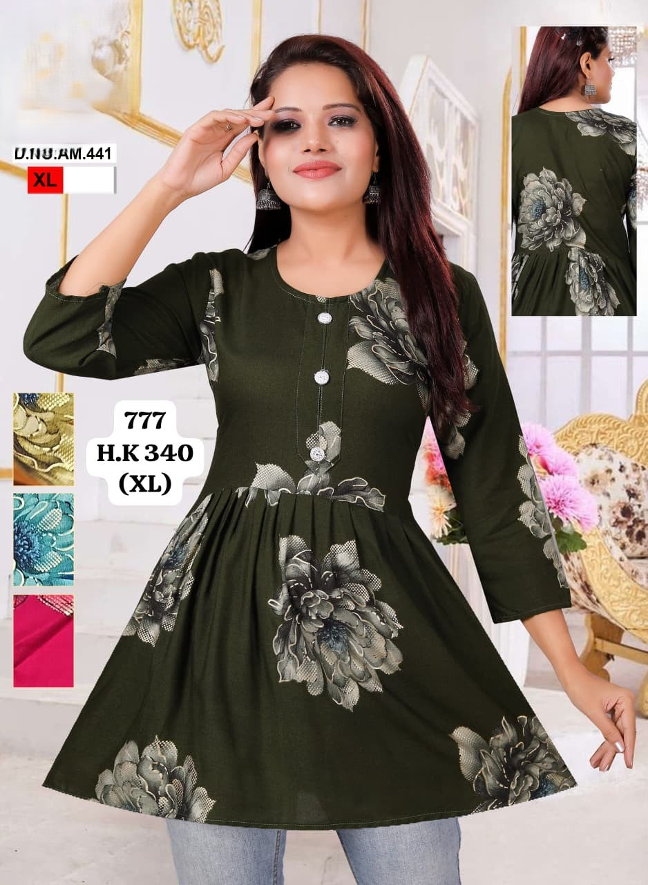 Short Kurti Tunic  || Wholesale