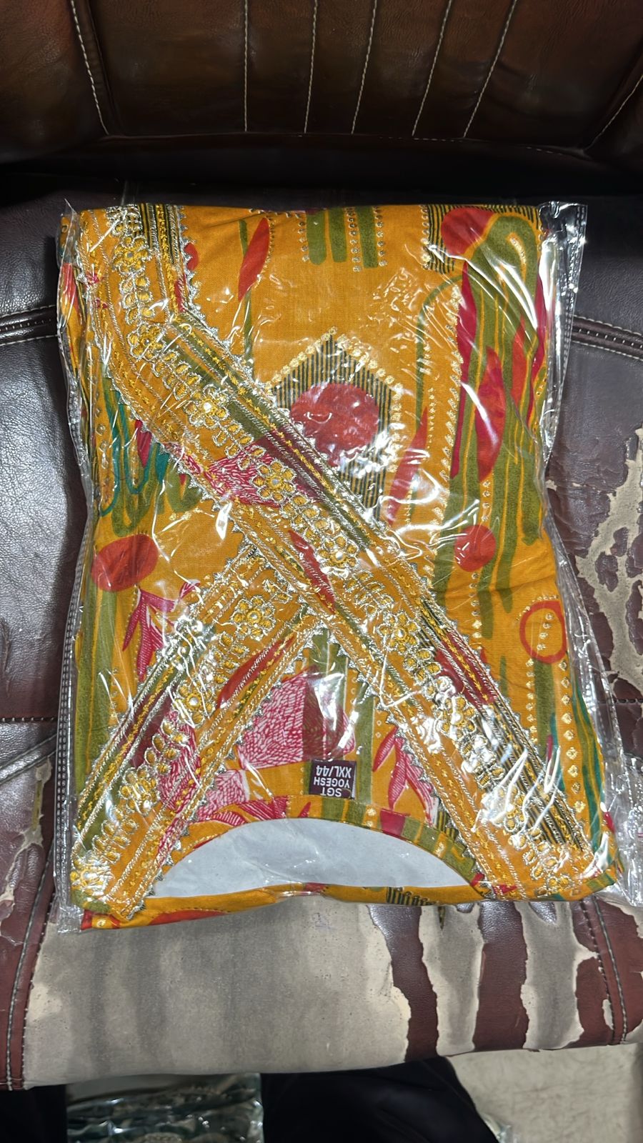Rayon Foil Fabric Kurti Set