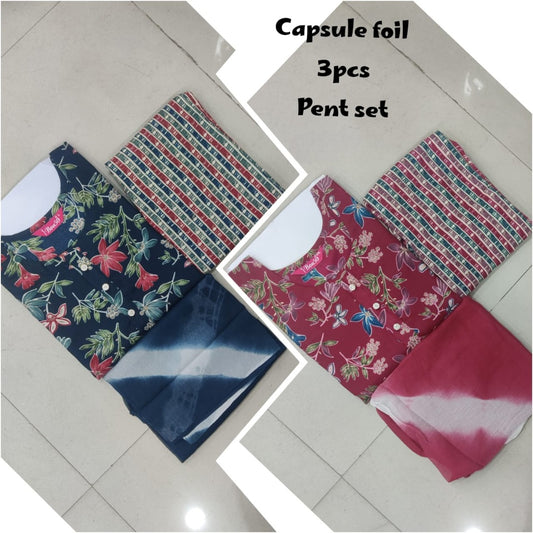 Capsule Foil Print 3-Piece Set
