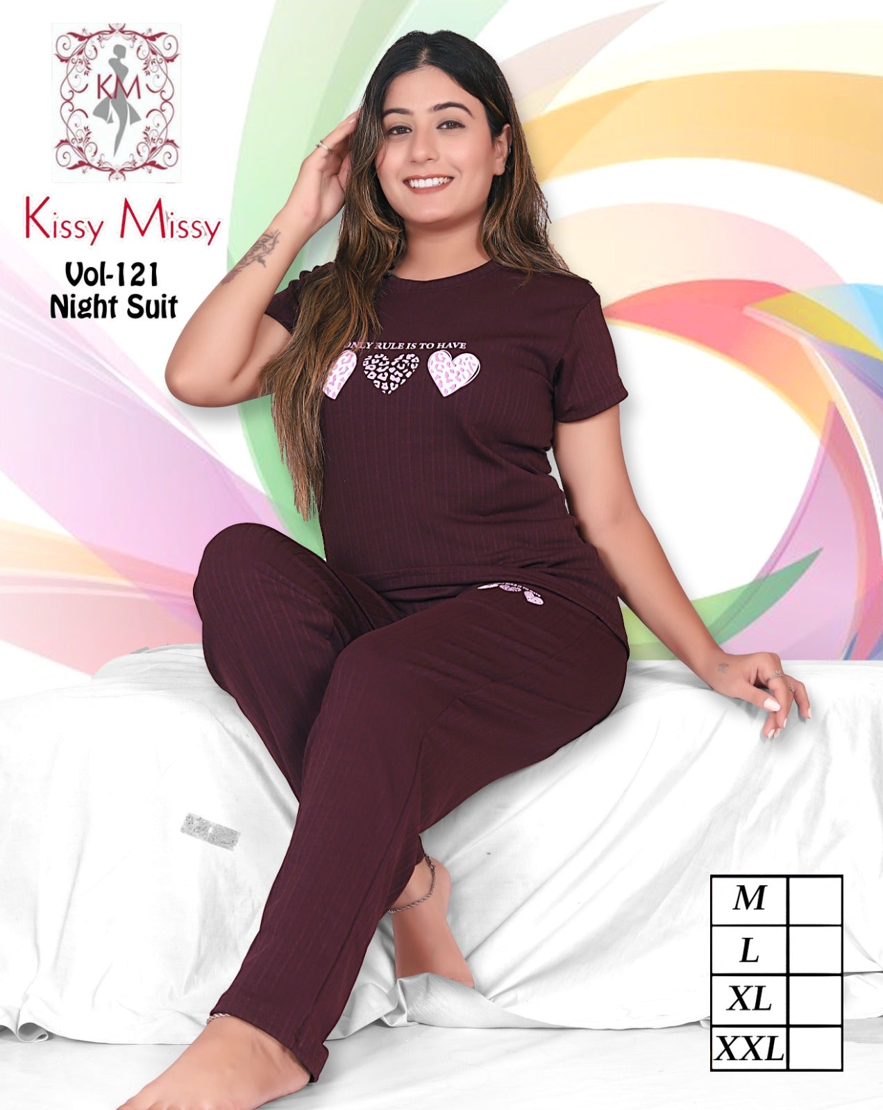 Designer Night suit For Girls (m to xxl)