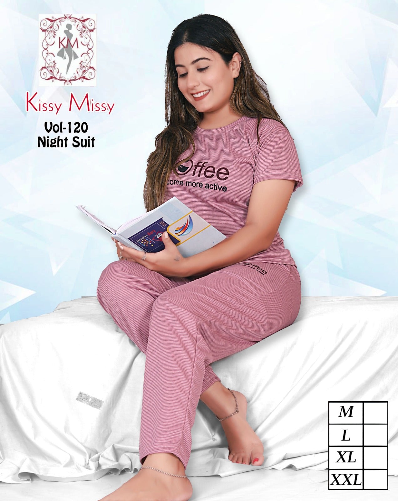 Designer Girls Night Suit Set Co-ord