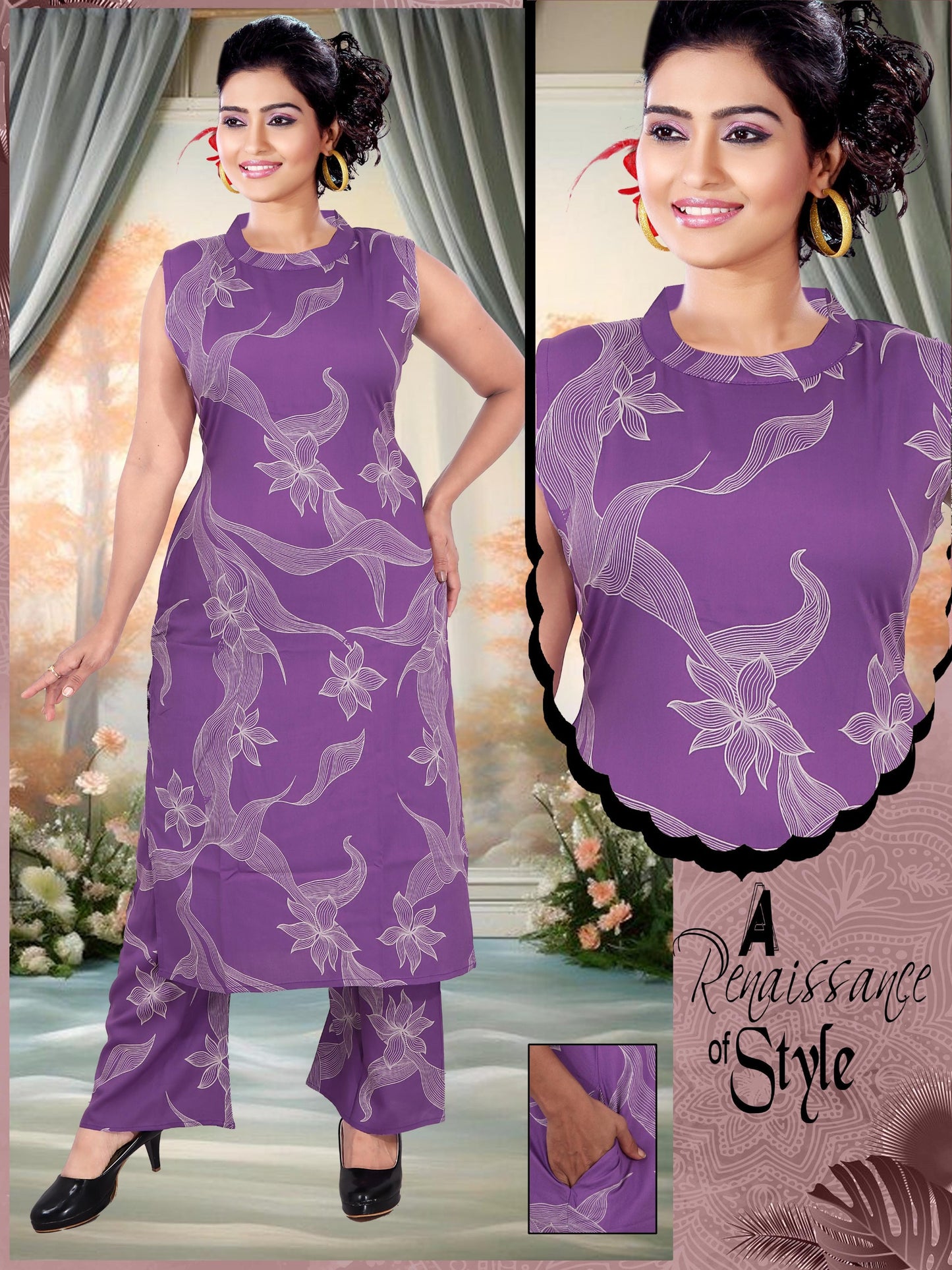 Rayon 22kg Co-ord set Aline