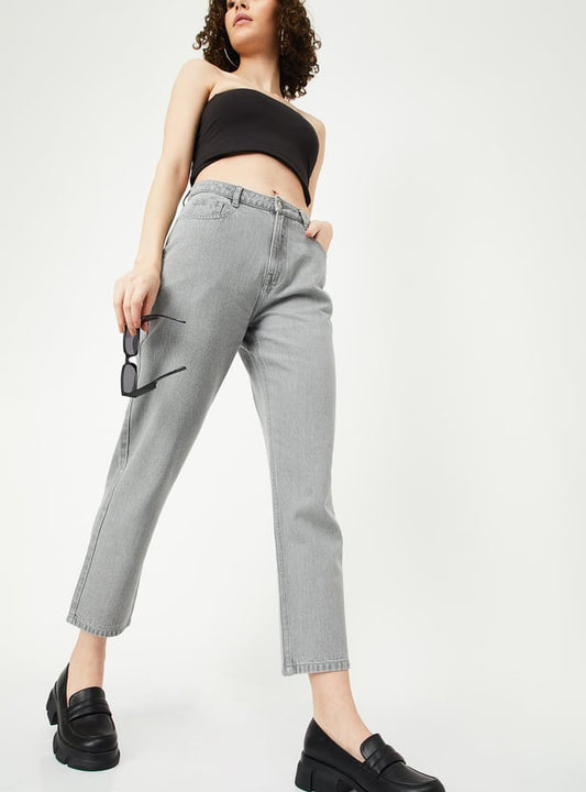 Girls' Mom-Fit Jeans