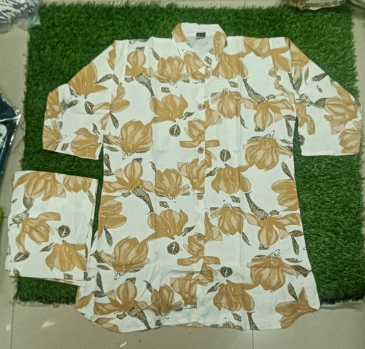 Co-ord collar Short RAYON